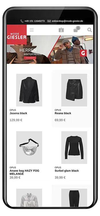 Mode Giesler Onlineshop